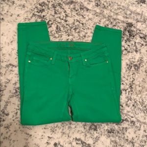 Kate Spade Broome Street jeans in green